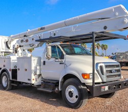 2013 Altec AA55E MOUNTED ON 2013 FORD F750
