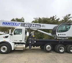 2027 Manitex 40124SHL MOUNTED ON 2027 PETERBILT 567