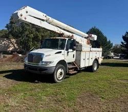 2008 Altec AA755 MOUNTED ON 2009 INTERNATIONAL DURASTAR 4300