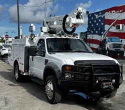 2009 Altec AT37G MOUNTED ON 2009 FORD F550 SD