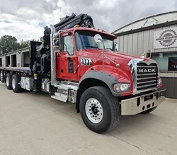 2023 Hiab X-HIPRO 408E5 MOUNTED ON 2023 MACK GRANITE 64BR