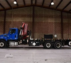 2014 Fassi F365A MOUNTED ON 2014 FREIGHTLINER 114SD
