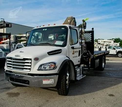 2025 Hiab X-HIDUO 108 MOUNTED ON 2026 FREIGHTLINER BUSINESS CLASS M2 106 PLUS