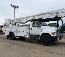 2013 Altec AA55E MOUNTED ON 2013 FORD F750 XL SD