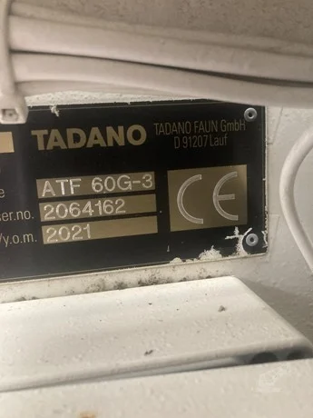 2021 Tadano FAUN ATF 60-3