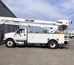 2012 Terex 5TC-55 MOUNTED ON 2015 FORD F750
