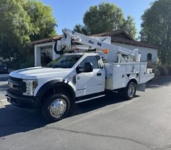 2018 Altec AT37G MOUNTED ON 2018 FORD F550
